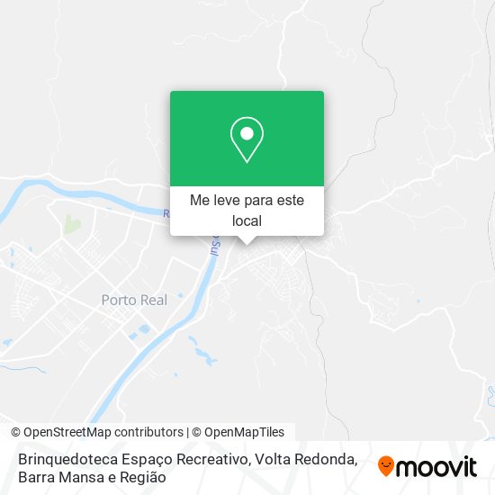Brinquedoteca Espaço Recreativo mapa