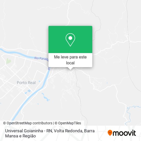 Universal Goianinha - RN mapa