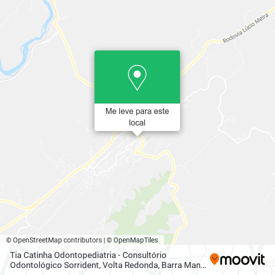 Tia Catinha Odontopediatria - Consultório Odontológico Sorrident mapa