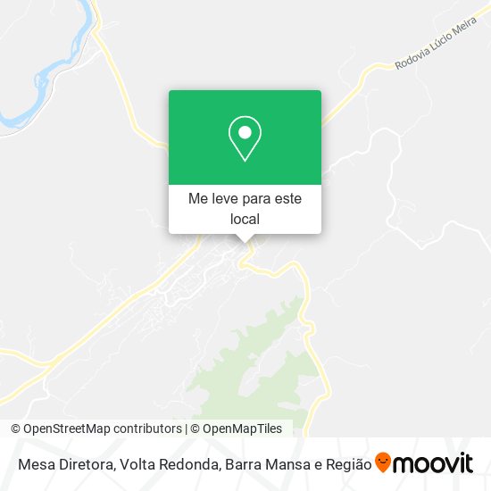 Mesa Diretora mapa