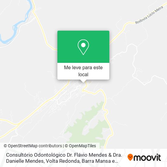 Consultório Odontológico Dr. Flávio Mendes & Dra. Danielle Mendes mapa