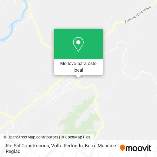 Rio Sul Construcoes mapa