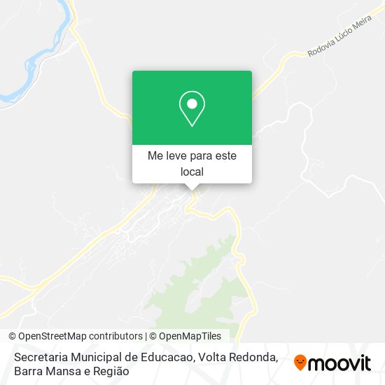 Secretaria Municipal de Educacao mapa