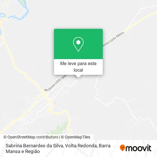 Sabrina Bernardes da Silva mapa