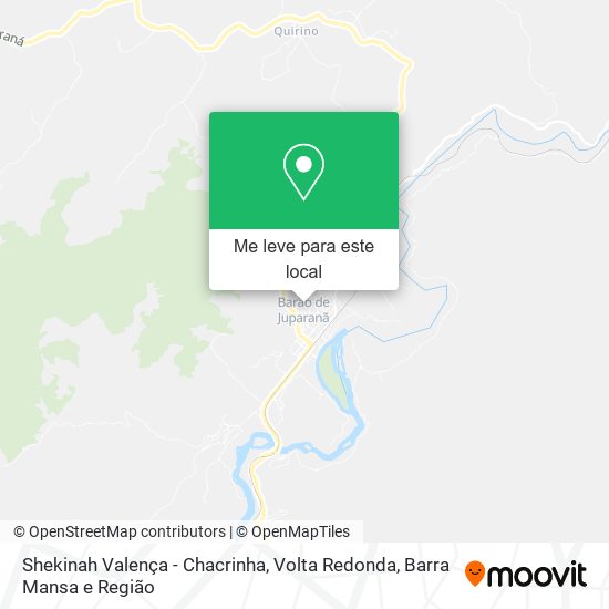 Shekinah Valença - Chacrinha mapa