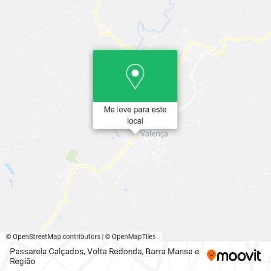 Passarela Calçados mapa