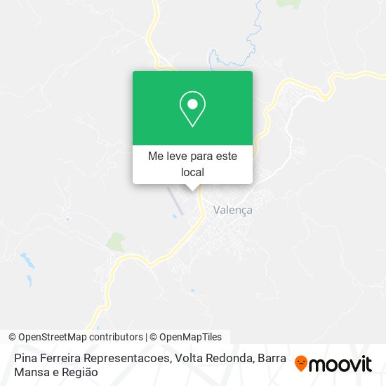 Pina Ferreira Representacoes mapa