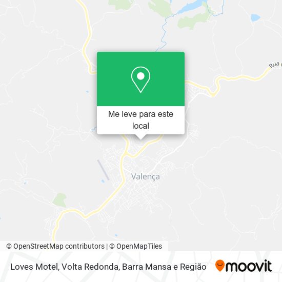 Loves Motel mapa