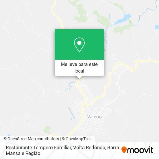 Restaurante Tempero Familiar mapa