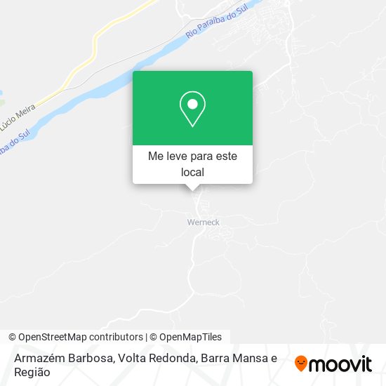 Armazém Barbosa mapa