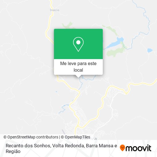 Recanto dos Sonhos mapa