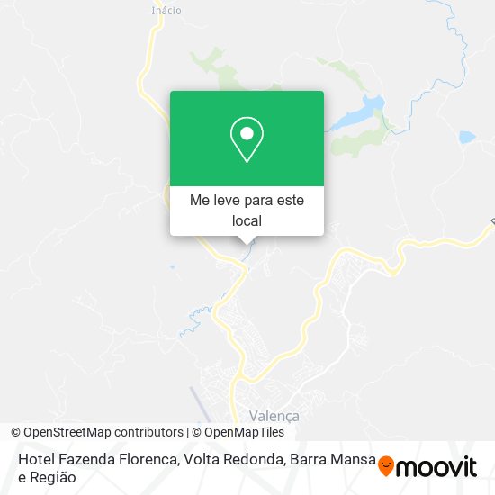 Hotel Fazenda Florenca mapa