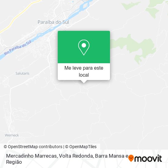 Mercadinho Marrecas mapa