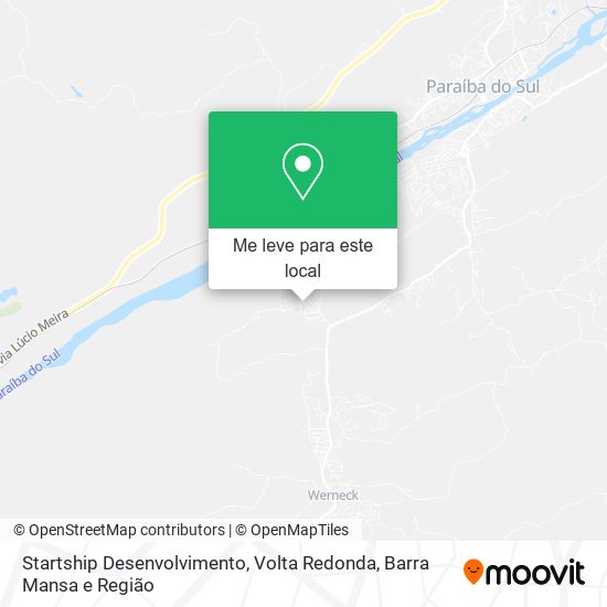 Startship Desenvolvimento mapa