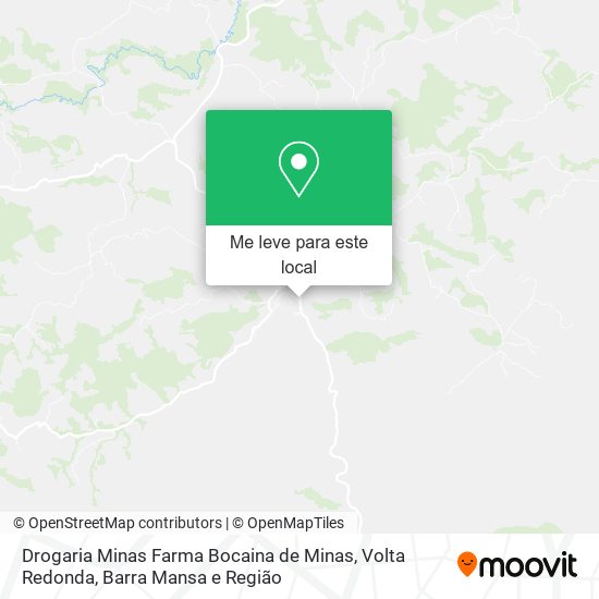 Drogaria Minas Farma Bocaina de Minas mapa