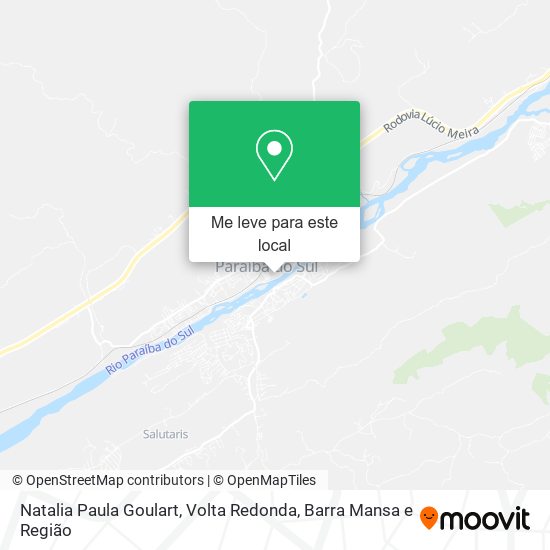 Natalia Paula Goulart mapa