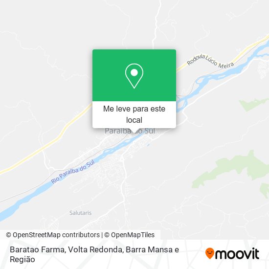 Baratao Farma mapa