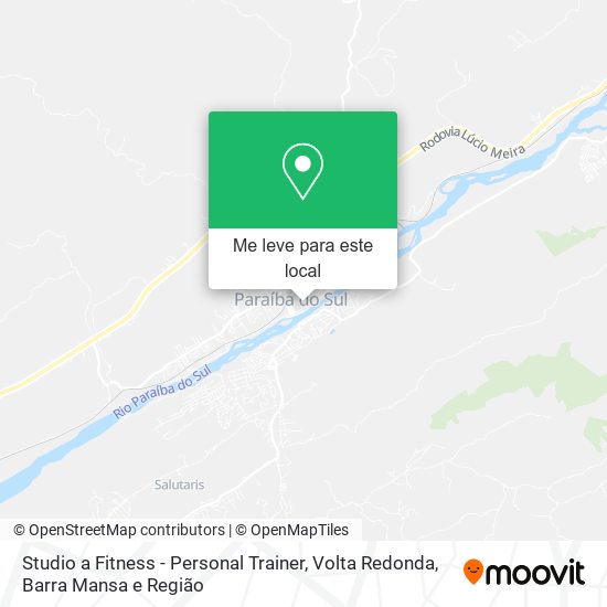 Studio a Fitness - Personal Trainer mapa