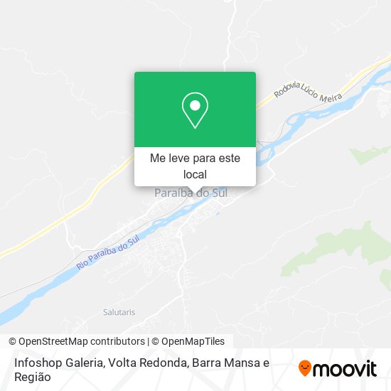 Infoshop Galeria mapa