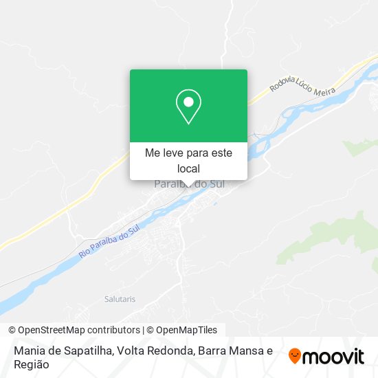 Mania de Sapatilha mapa