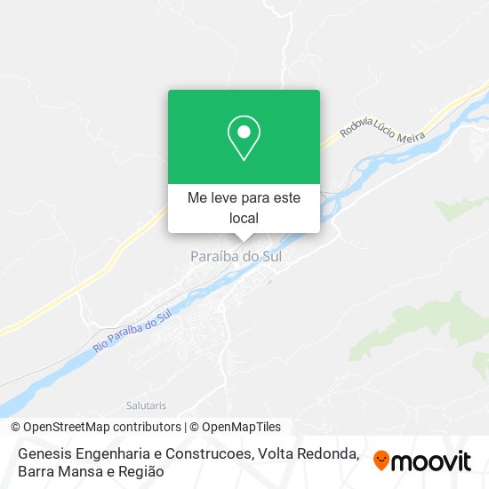 Genesis Engenharia e Construcoes mapa