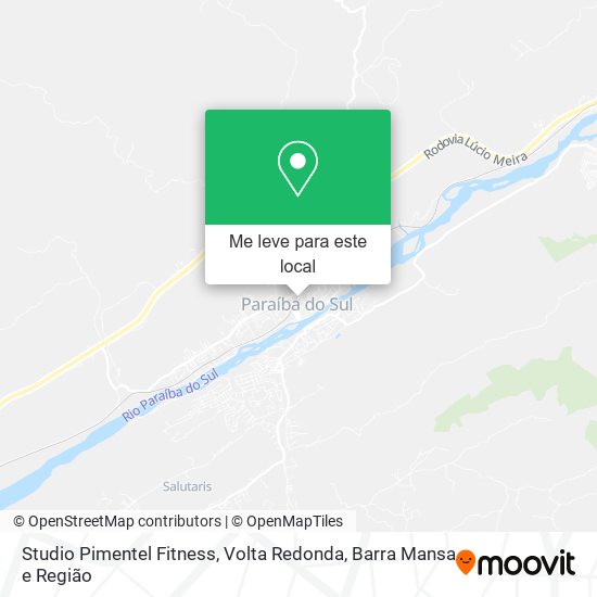 Studio Pimentel Fitness mapa