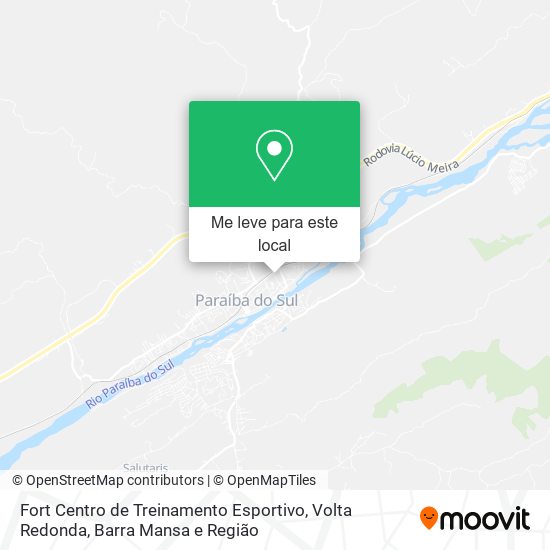 Fort Centro de Treinamento Esportivo mapa