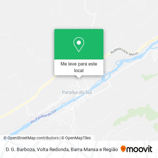 D. G. Barboza mapa