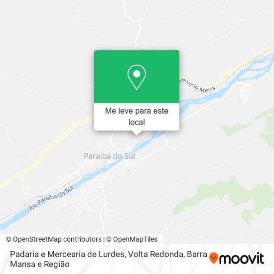 Padaria e Mercearia de Lurdes mapa