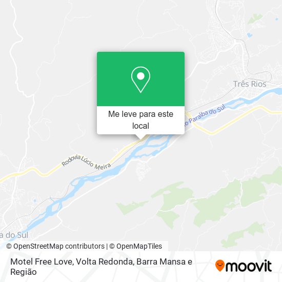 Motel Free Love mapa