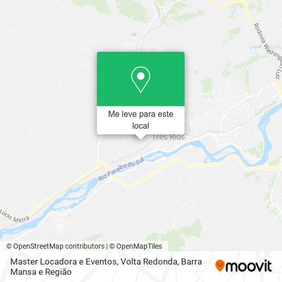Master Locadora e Eventos mapa