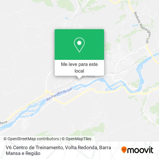 V6 Centro de Treinamento mapa