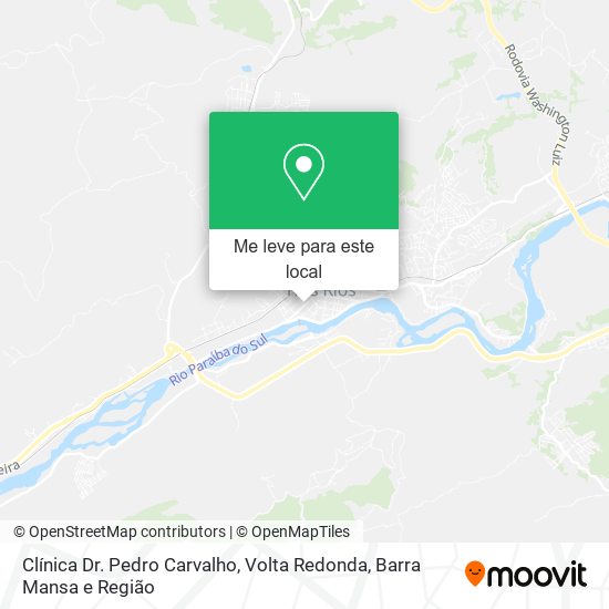 Clínica Dr. Pedro Carvalho mapa