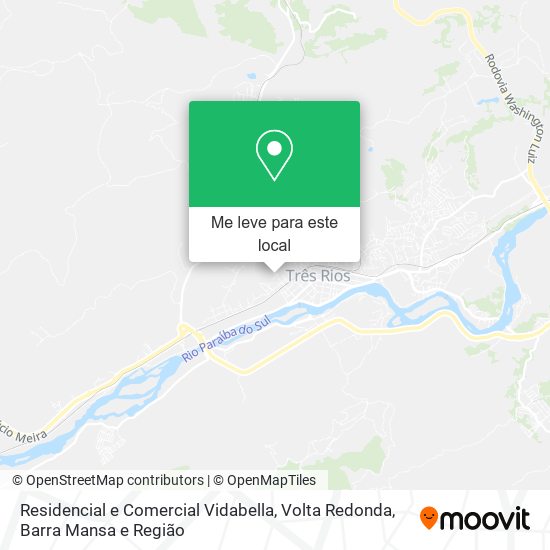 Residencial e Comercial Vidabella mapa