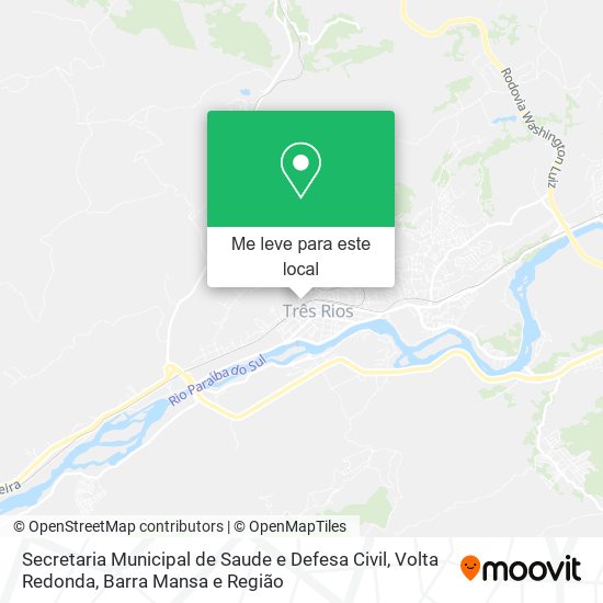 Secretaria Municipal de Saude e Defesa Civil mapa