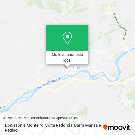 Bonisson e Monteiro mapa