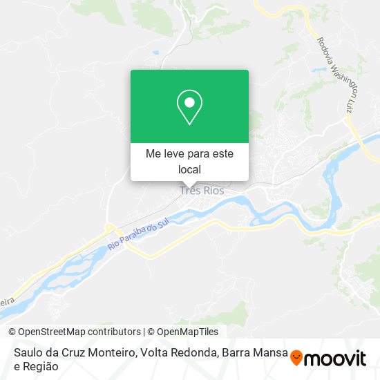 Saulo da Cruz Monteiro mapa