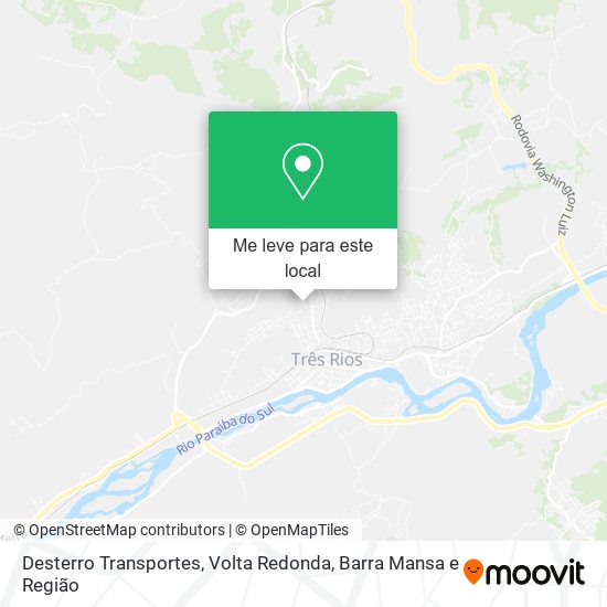 Desterro Transportes mapa