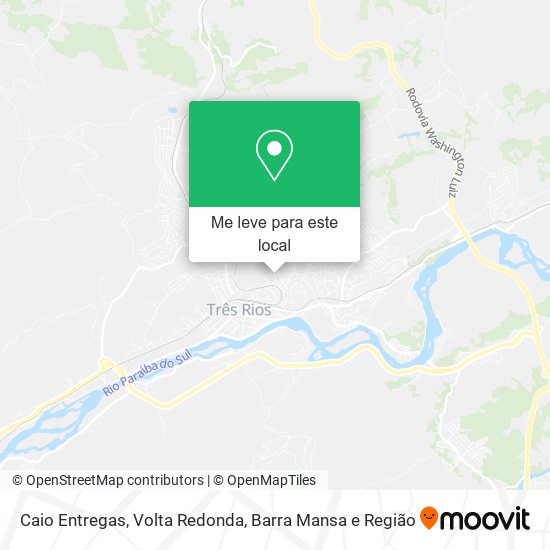Caio Entregas mapa