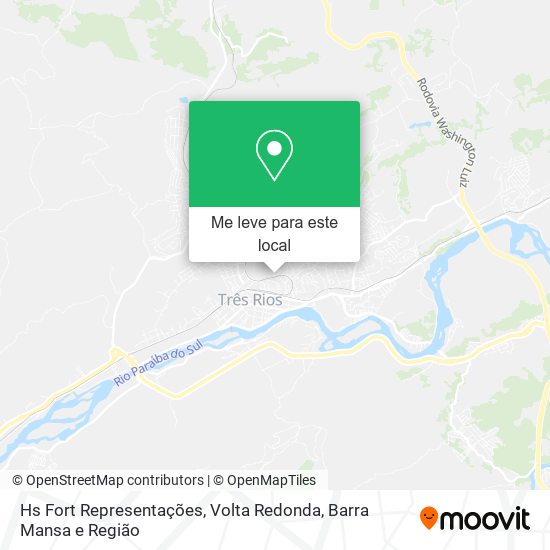 Hs Fort Representações mapa