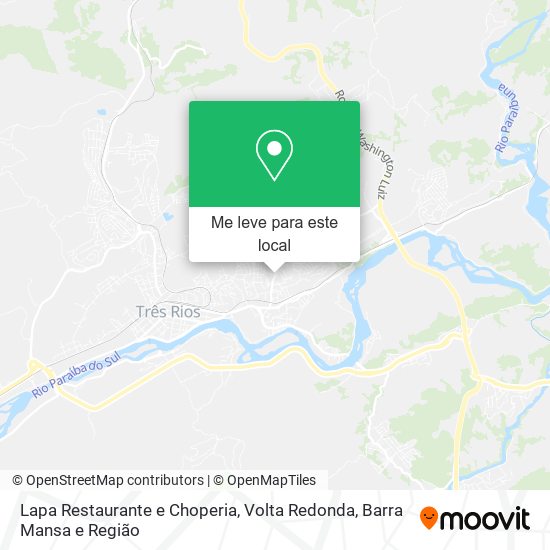 Lapa Restaurante e Choperia mapa
