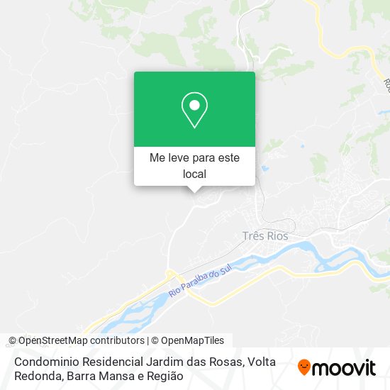 Condominio Residencial Jardim das Rosas mapa