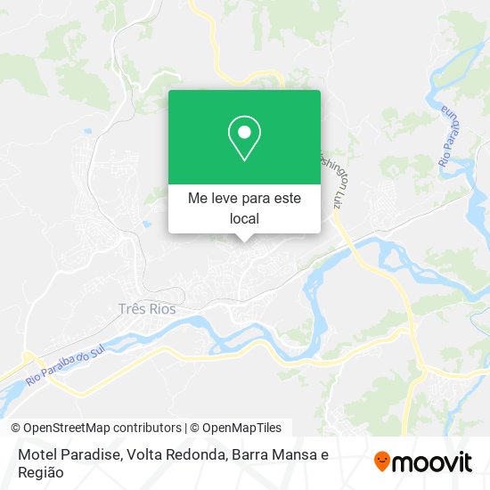 Motel Paradise mapa