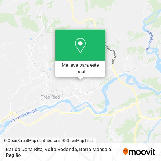 Bar da Dona Rita mapa