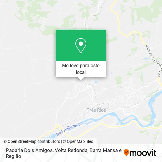 Padaria Dois Amigos mapa
