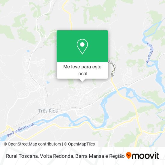 Rural Toscana mapa