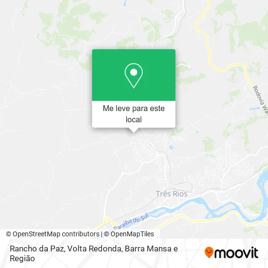 Rancho da Paz mapa