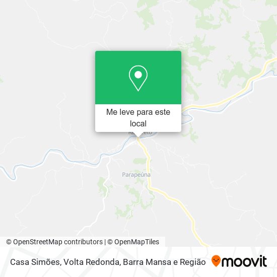 Casa Simões mapa