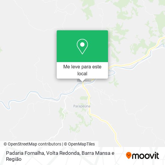 Padaria Fornalha mapa