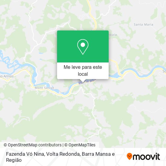 Fazenda Vó Nina mapa
